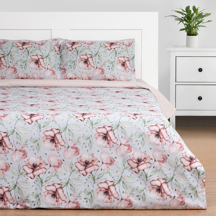Постельное бельё Этель Дуэт Flowers 143х215см-2шт,220х240см,50х70см-2шт, поплин,125 г/м2
Постельное бельё Этель Дуэт Flowers 143х215см-2шт,220х240см,50х70см-2шт, поплин,125 г/м2