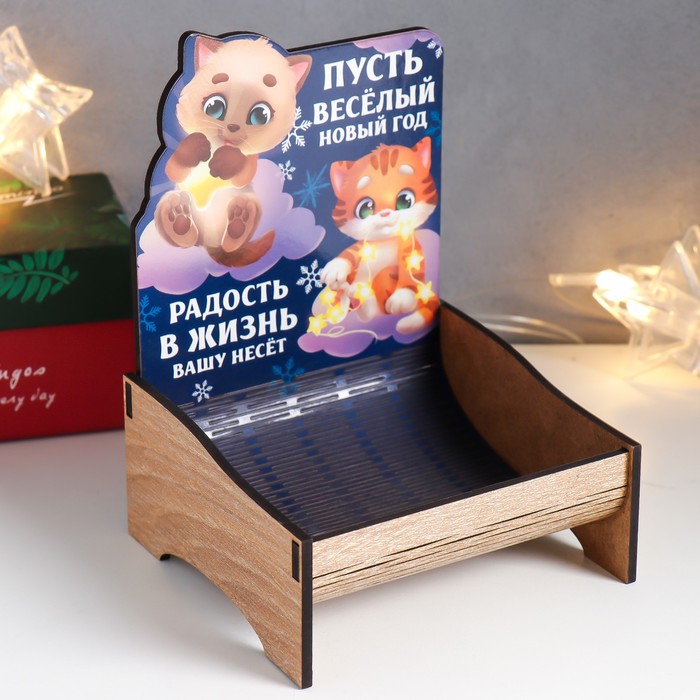 фото Органайзер стелла "кот. радость" 15 см