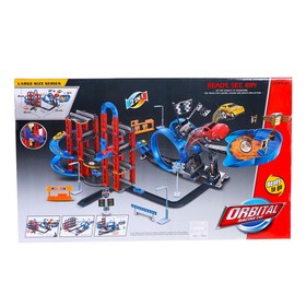 Автотрек-парковка «Мега Паркинг», с запуском, 2 в 1, с 4 машинками
Автотрек-парковка «Мега Паркинг», с запуском, 2 в 1, с 4 машинками