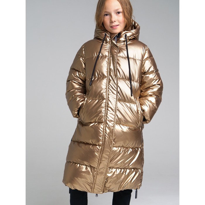 фото Зимнее пальто для девочки, рост 158 см playtoday