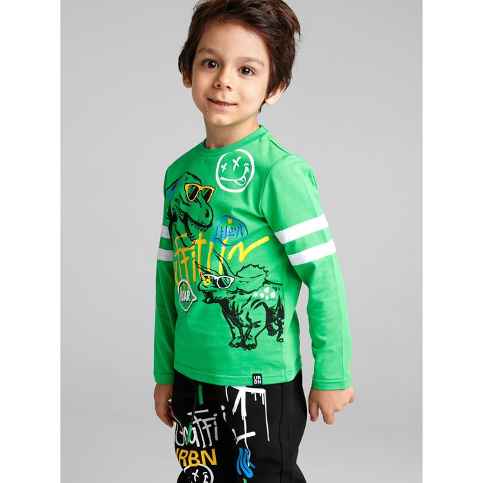 фото Лонгслив для мальчика, рост 110 см playtoday