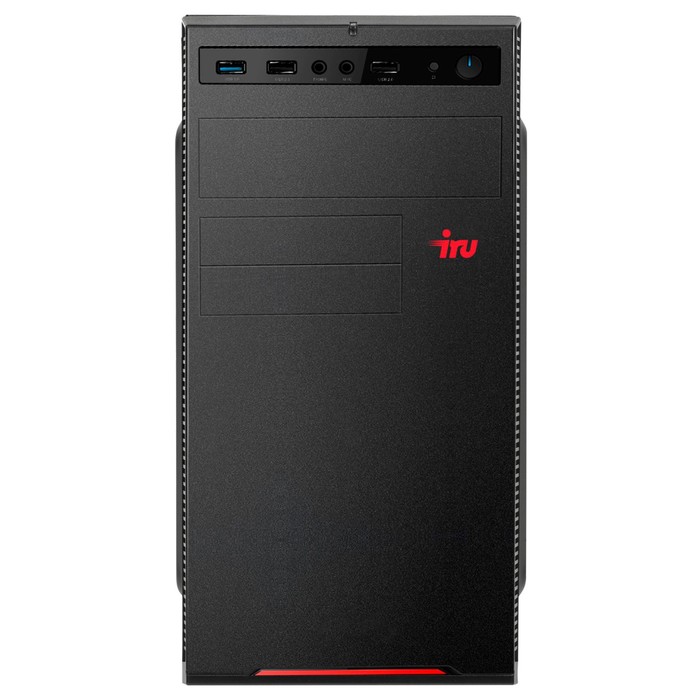 Компьютер IRU Home 310H5SE MT, i3 10100, 8 Гб, SSD 240 Гб, UHDG 630, Win11, чёрный
Компьютер IRU Home 310H5SE MT, i3 10100, 8 Гб, SSD 240 Гб, UHDG 630, Win11, чёрный