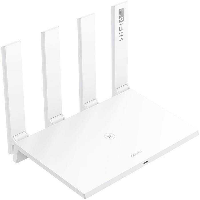 фото Wi-fi роутер huawei ws7100 (ax3 dual-core), 2976 мбит/с, 3 порта 1000 мбит/с, белый