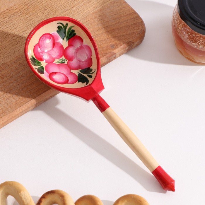 фото Ложка "зайчик с морковкой", ручная работа, микс