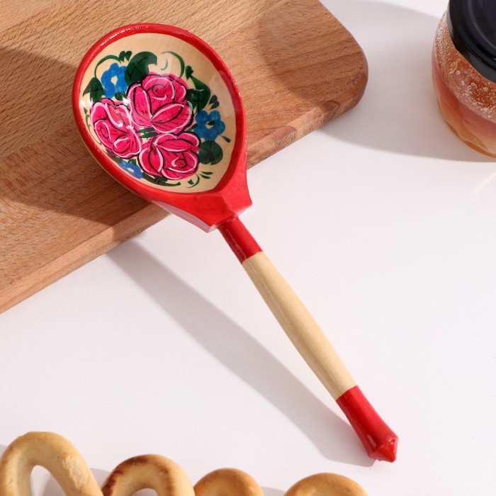 фото Ложка "кролик", ручная работа, микс