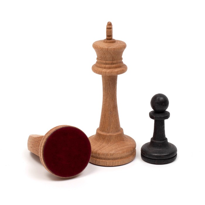 фото Шахматы турнирные 50 х 50 см, утяжеленные, король h-10.5 см, пешка h-5.2 см woodgames