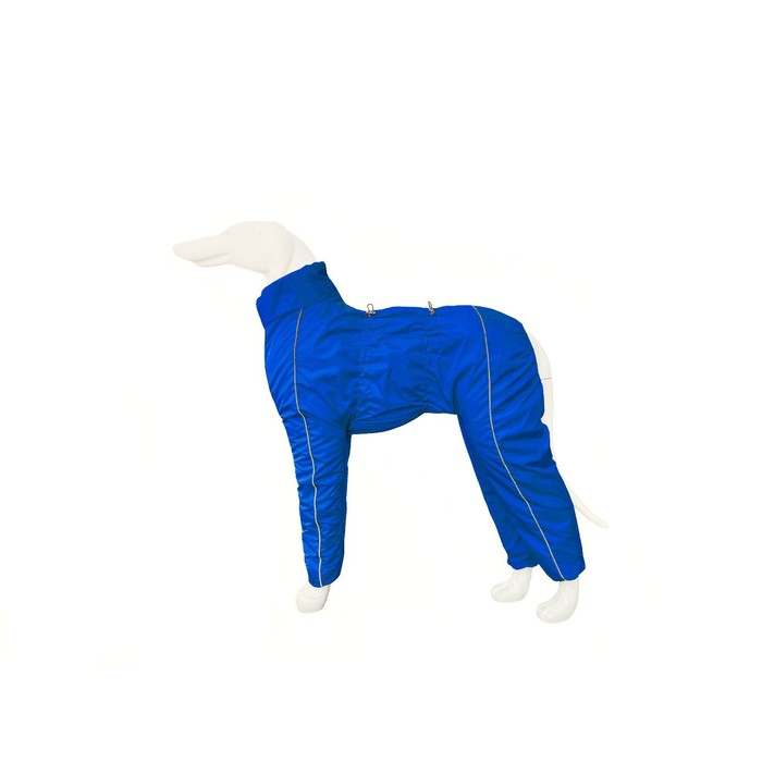 фото Зимний комбинезон для собак (кобель), размер 50-1 (дс 50, ог 70, ош 54), синий osso fashion