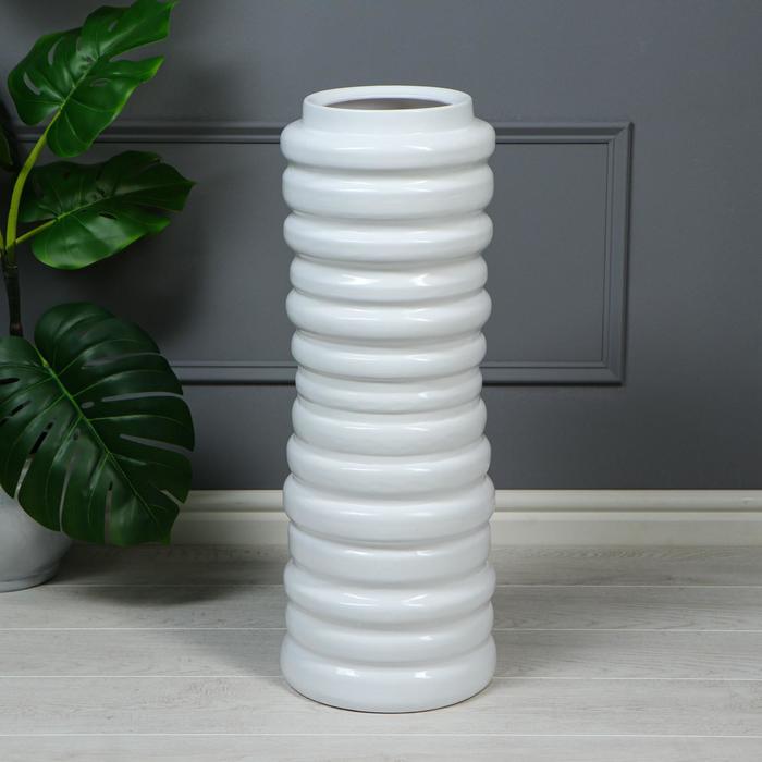 Ваза керамическая "Арма", напольная, белая, 65 см
Ваза керамическая "Арма", напольная, белая, 65 см