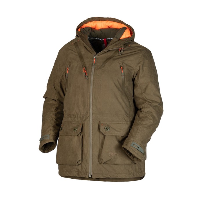 фото Куртка "округ", р-р 62, рост 182, демисезонная, искусственная замша мембрана, хаки