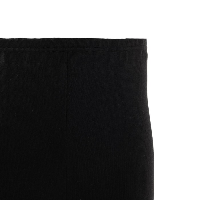фото Кальсоны с начёсом, цвет чёрный, размер 56-58 текстильторг