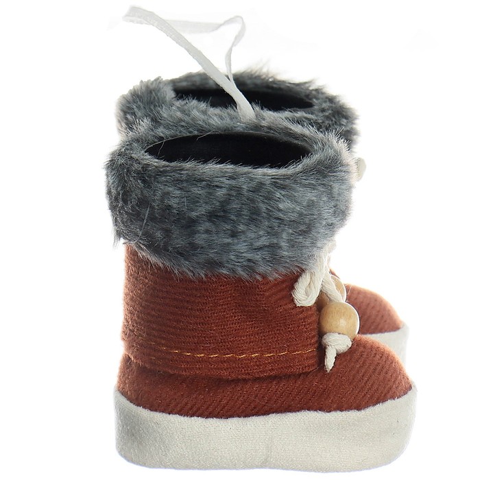 фото Подвеска «сапожок», цвет коричневый страна карнавалия