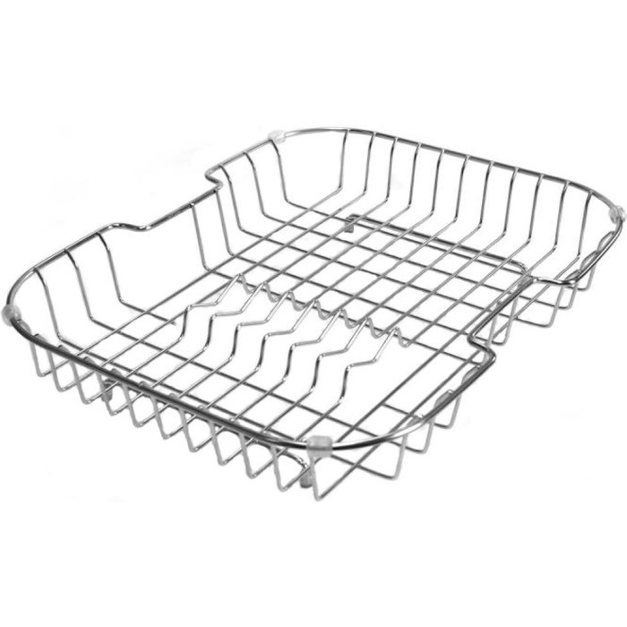 фото Корзина для сушки на раковину oulin 103 l, 310х355х80 мм, цвет хром