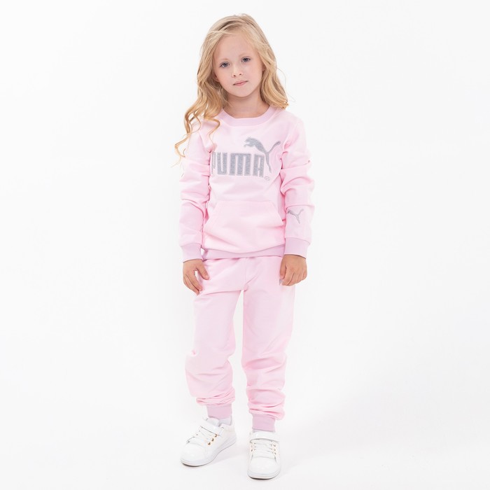 Костюм для девочки PUMA (свитшот, брюки), цвет розовый, рост 104 см (4 года)
Костюм для девочки PUMA (свитшот, брюки), цвет розовый, рост 104 см (4 года)