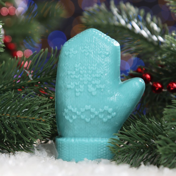 фото Мыло натуральное ручной работы "голубая варежка" fabrik cosmetology