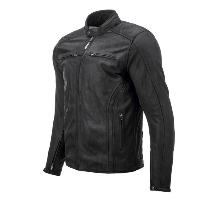 фото Куртка кожаная moteq arsenal, мужская, размер xxxl, чёрная