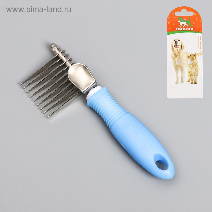 Колтунорез боковой 9 лезвий, нескользящая резиновая ручка, микс цветов
Колтунорез боковой 9 лезвий, нескользящая резиновая ручка, микс цветов