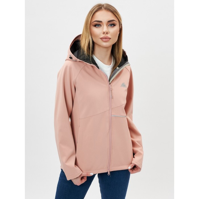 фото Ветровка женская softshell розового цвета, размер 48 mtforce