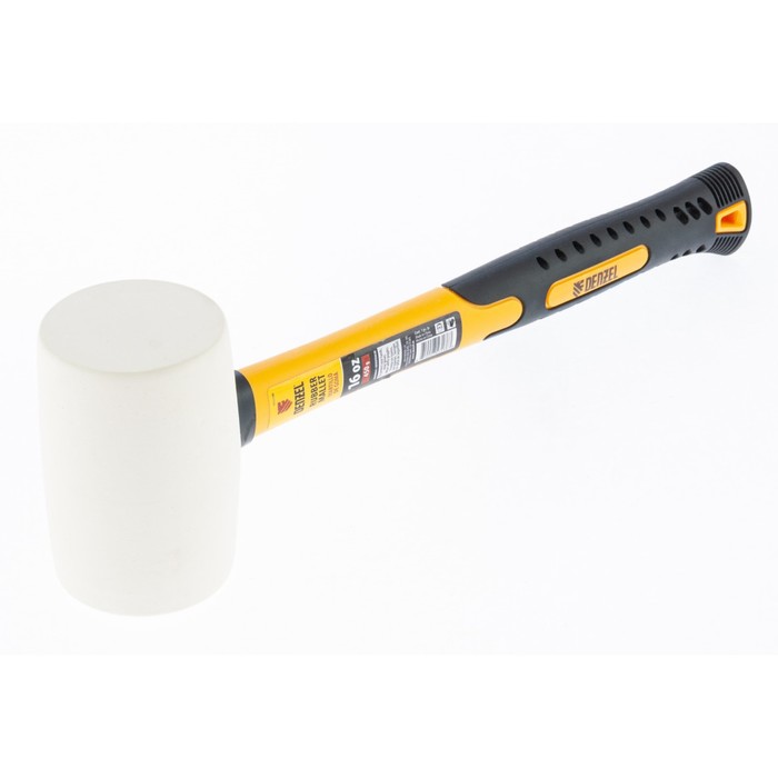 Киянка резиновая Denzel 7711196, белая резина, фиберглассовая рукоятка, 450 г
Киянка резиновая Denzel 7711196, белая резина, фиберглассовая рукоятка, 450 г