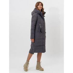 Пальто утеплённое, цвет тёмно-серый, размер 44
Пальто утеплённое, цвет тёмно-серый, размер 44