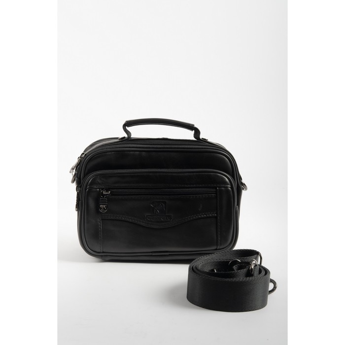 фото Планшет, 2 отдела на молнии, цвет черный 20х8х15см