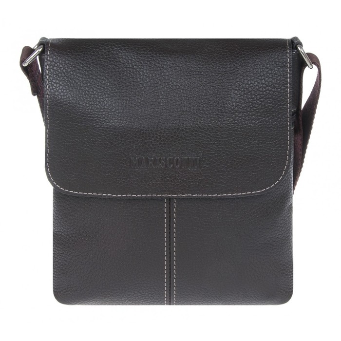 фото Планшет, отдел на клапане, цвет коричневый 18х21х4см franchesco mariscotti