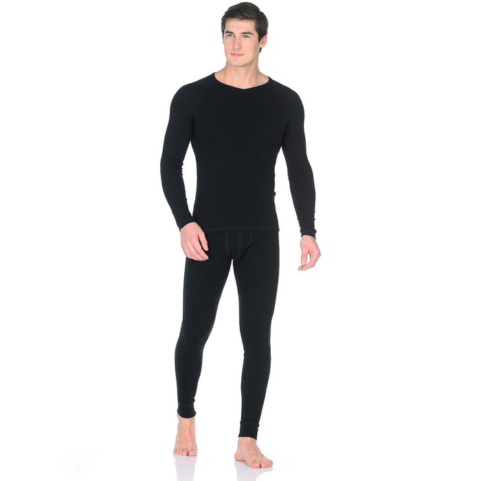 фото Термобелье мужское (верх), рост 170-176 см размер 104 , цвет чёрный