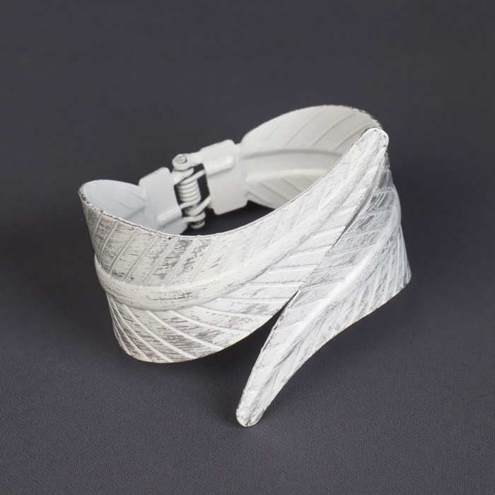 фото Подхват для штор «лаврушка», d = 6,3 × 10 см, цвет серый арт узор