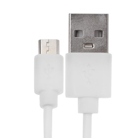 Кабель MB mObility, microUSB - USB, 1 м, зарядка + передача данных, ПВХ оплетка, белый
Кабель MB mObility, microUSB - USB, 1 м, зарядка + передача данных, ПВХ оплетка, белый