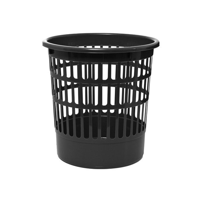 фото Корзина для бумаг и мусора 9,5 литров, сalligrata "экономь", пластик, сетчатая calligrata