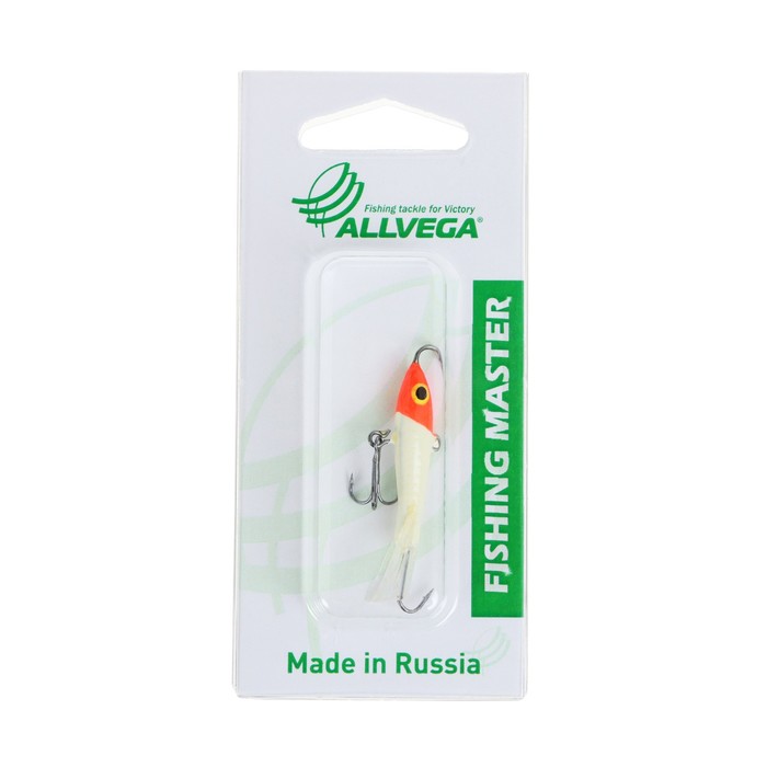Приманка балансир ALLVEGA Fishing Master, 6.5 г, 4 см, цвет Т22, Красная голова
Приманка балансир ALLVEGA Fishing Master, 6.5 г, 4 см, цвет Т22, Красная голова