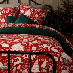 Постельное бельё Евро Ночь Нежна CHRISTMAS , цвет красный, размер 200х220, 215х240, 70х70см 2шт, поплин 110гм, 100% хлопок
Постельное бельё Евро Ночь Нежна CHRISTMAS , цвет красный, размер 200х220, 215х240, 70х70см 2шт, поплин 110гм, 100% хлопок