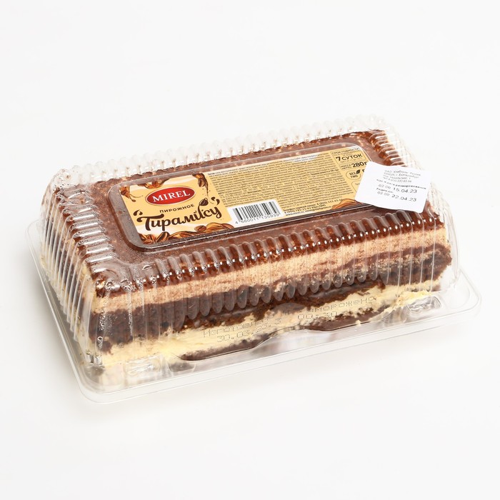 Пирожное Тирамису 280г
Пирожное Тирамису 280г