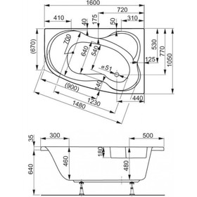 Ванна акриловая VAGNERPLAST MELITE VРBA163MEL3LX-04, 160 х 105 см, без каркаса, левая
Ванна акриловая VAGNERPLAST MELITE VРBA163MEL3LX-04, 160 х 105 см, без каркаса, левая