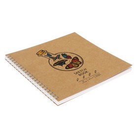 Скетчбук 190 х 190 мм, 30 листов на гребне Draft and Craft. №13, обложка крафт-картон, блок 180 г/м2
Скетчбук 190 х 190 мм, 30 листов на гребне Draft and Craft. №13, обложка крафт-картон, блок 180 г/м2