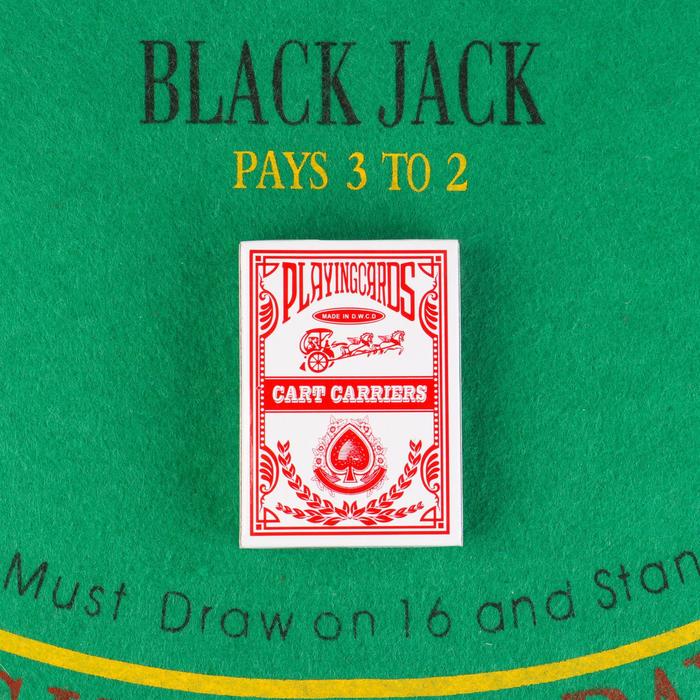 Карты игральные бумажные "Колесница", 54 шт., 8,8 × 6,3 см
Карты игральные бумажные "Колесница", 54 шт., 8,8 × 6,3 см