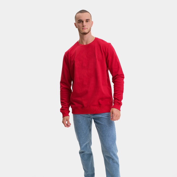 Свитшот мужской, цвет красный/принт МИКС, размер XXL 
Свитшот мужской, цвет красный/принт МИКС, размер XXL