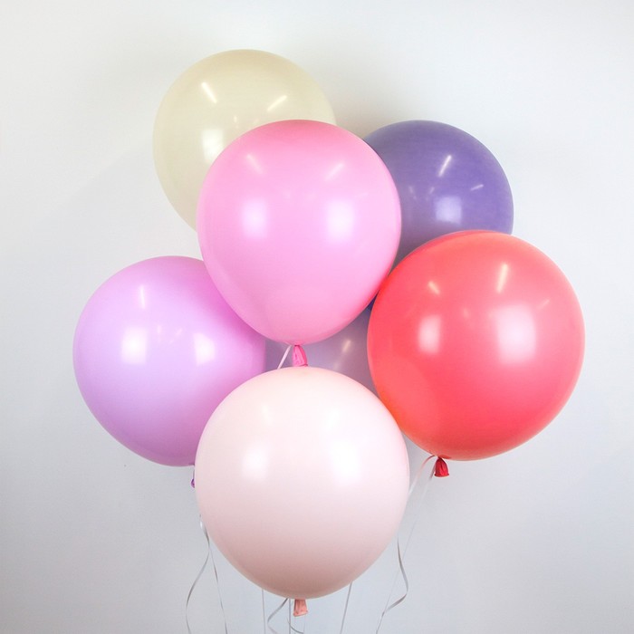 фото Шар латексный 18", макарунс, набор 25 шт., микс шаринг
