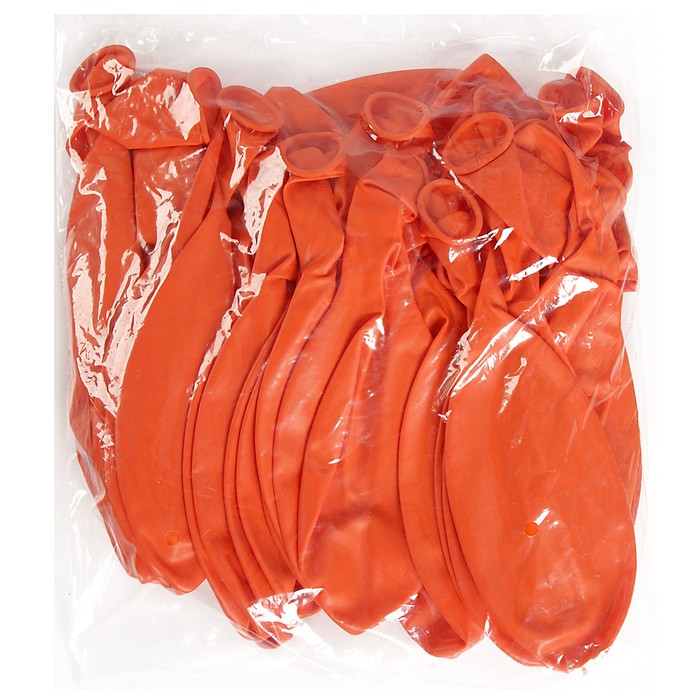 фото Шар латексный 24", оранжевый, пастель, набор 25 шт. шаринг