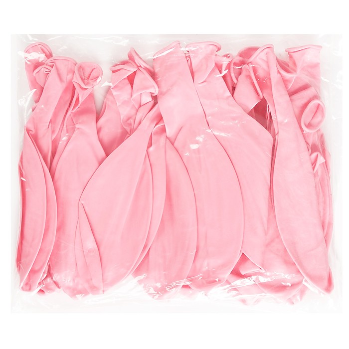 фото Шар латексный 24", розовый, пастель, набор 25 шт. шаринг