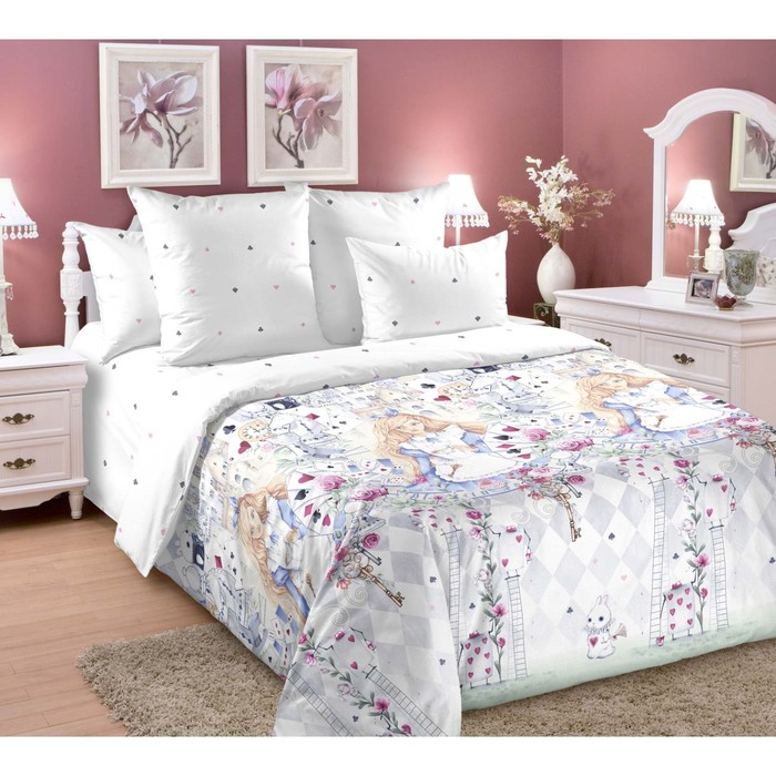 Постельное бельё дуэт «Зазеркалье», размер 220х240 см, 215х150 см - 2 шт, 70х70 см - 2 шт
Постельное бельё дуэт «Зазеркалье», размер 220х240 см, 215х150 см - 2 шт, 70х70 см - 2 шт