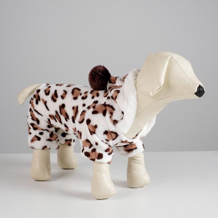 Комбинезон плюшевый "Снежный барс", размер XL (ДС - 36 см, ОГ - 40 см)
Комбинезон плюшевый "Снежный барс", размер XL (ДС - 36 см, ОГ - 40 см)