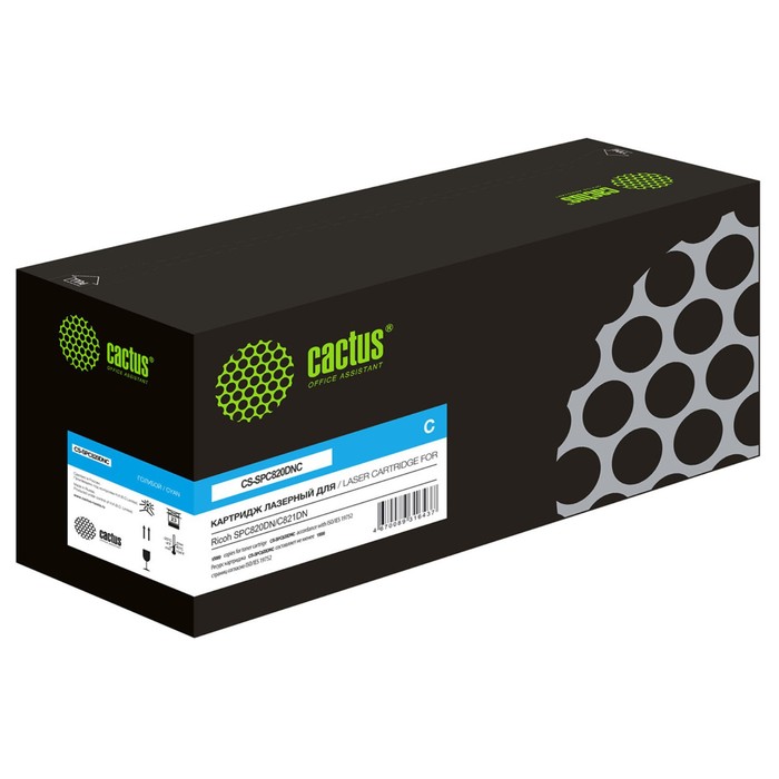 Картридж Cactus CS-SPC820DNC 820119, для Ricoh SPC820DN/С821DN, 15000 страниц, цвет голубой
Картридж Cactus CS-SPC820DNC 820119, для Ricoh SPC820DN/С821DN, 15000 страниц, цвет голубой