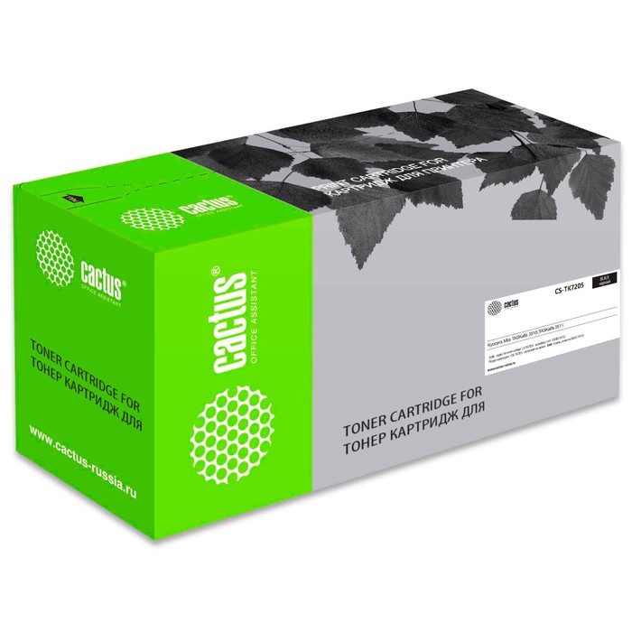 Картридж Cactus CS-TK7205 TK-7205, для Kyocera Mita TASKalfa 3510i, 35000 страниц, цвет чёрный
Картридж Cactus CS-TK7205 TK-7205, для Kyocera Mita TASKalfa 3510i, 35000 страниц, цвет чёрный