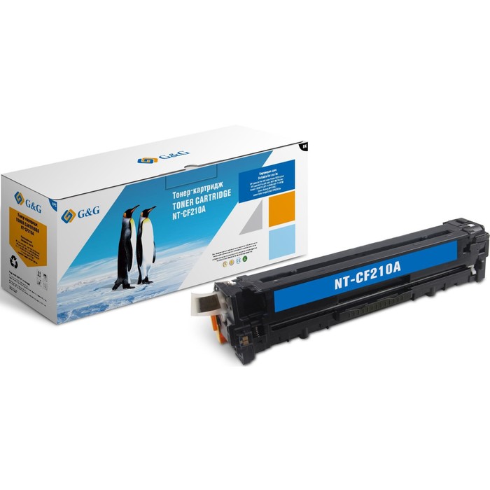 Картридж G&G NT-CF210A, для HP LJ Pro 200 color Printer M251n/nw/MFP M276n, 1600 страниц, цвет чёрный
Картридж G&G NT-CF210A, для HP LJ Pro 200 color Printer M251n/nw/MFP M276n, 1600 страниц, цвет чёрный