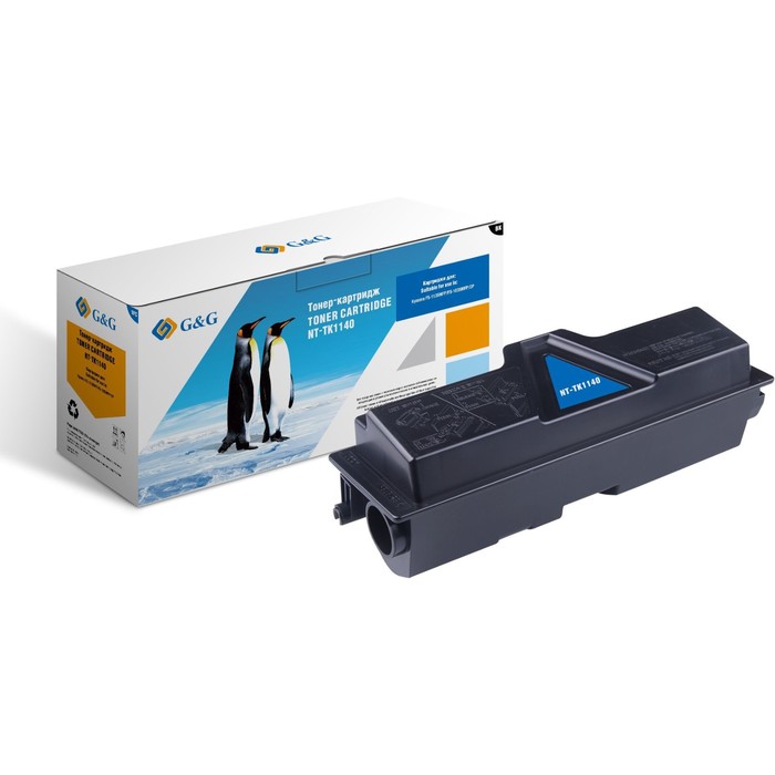 Картридж G&G NT-TK1140, для Kyocera FS-1035/1135/M2535dn, 7200 страниц, цвет чёрный
Картридж G&G NT-TK1140, для Kyocera FS-1035/1135/M2535dn, 7200 страниц, цвет чёрный