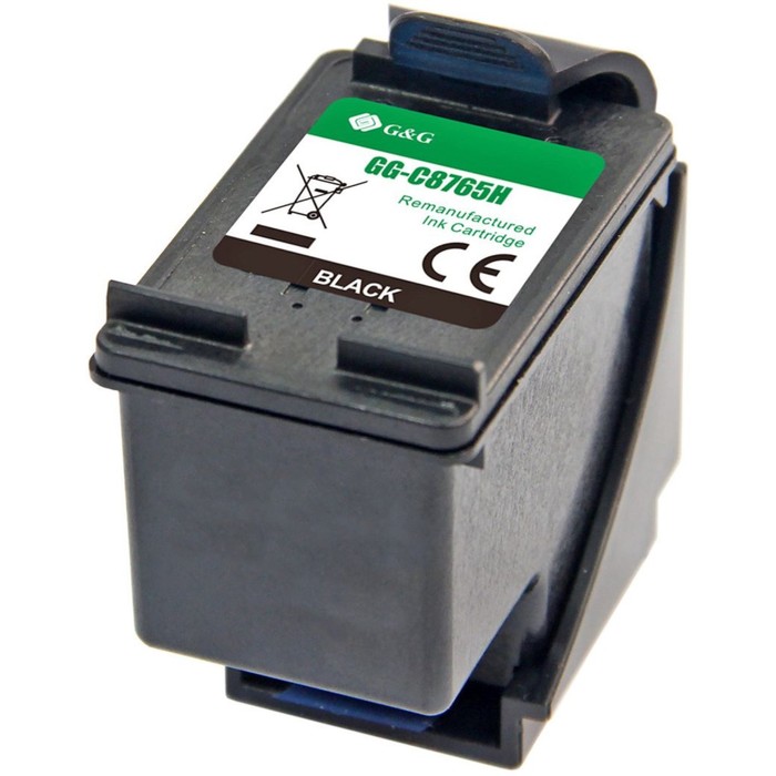 Картридж G&G GG-C8765H, для HP DJ 5743/5943/6543/6623/6843/6943/6983/9803/7213, 20 мл, цвет чёрны
Картридж G&G GG-C8765H, для HP DJ 5743/5943/6543/6623/6843/6943/6983/9803/7213, 20 мл, цвет чёрны