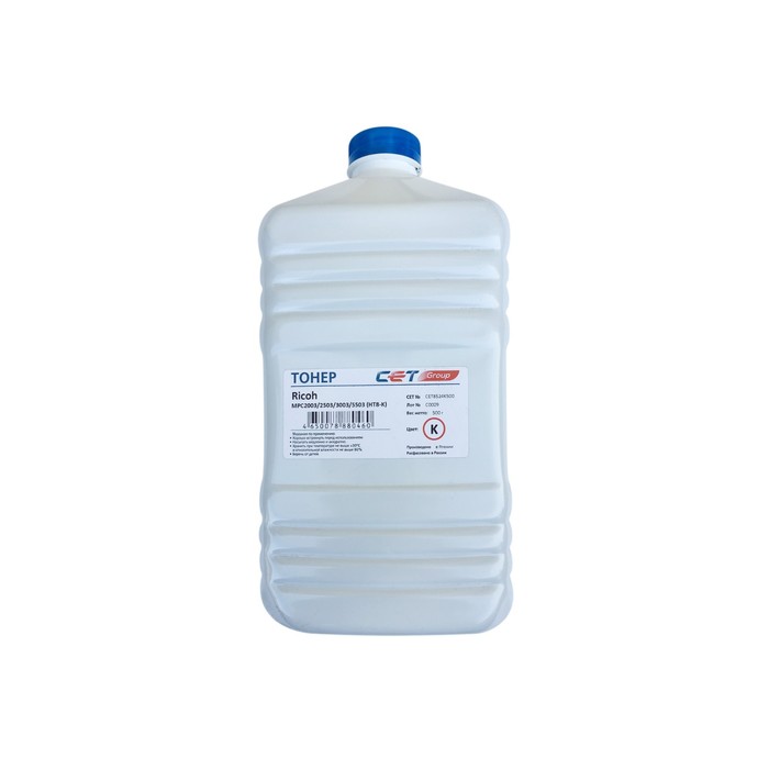 Тонер Cet HT8-K CET8524K500, для RICOH MPC2011/C2004/C2504/C3003/C307, бутылка 500гр, чёрный 93945
Тонер Cet HT8-K CET8524K500, для RICOH MPC2011/C2004/C2504/C3003/C307, бутылка 500гр, чёрный 93945