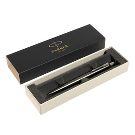 Ручка шариковая Parker Jotter Premium K176 Oxford Grey Pinstripe CT M, синие чернила, подарочная
Ручка шариковая Parker Jotter Premium K176 Oxford Grey Pinstripe CT M, синие чернила, подарочная