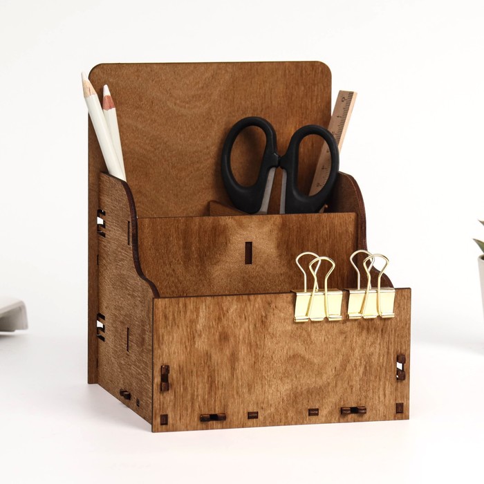 фото Органайзер "замок" 3 секции 21х14,4х14,2 см