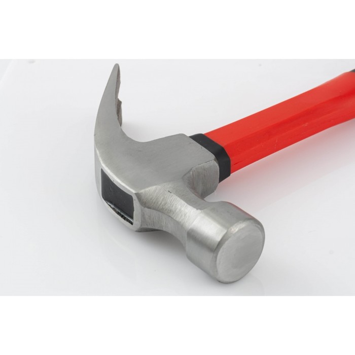 фото Молоток-гвоздодер matrix 10449, фибергласовая обрезиненная рукоятка, 350 г